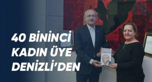 40 Bininci Kadın Üye Denizli’den