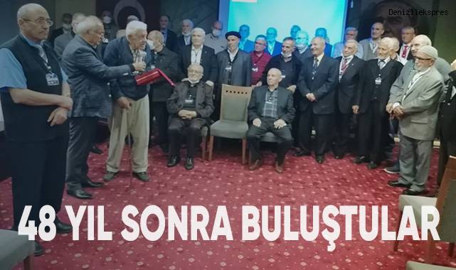 48 yıl sonra buluştular