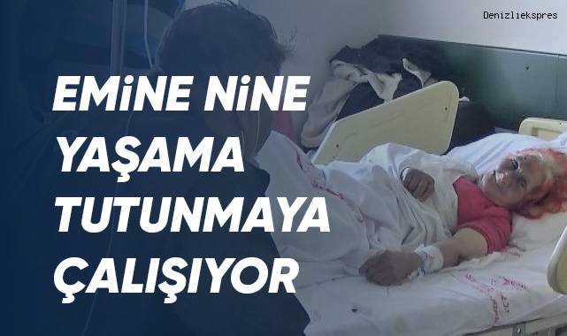 5 gün sonra İHA muhabirinin bulduğu yaşlı kadın yaşama tutunmaya çalışıyor