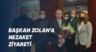 AK Parti Pamukkale Teşkilatı’ndan Başkan Zolan'a ziyaret