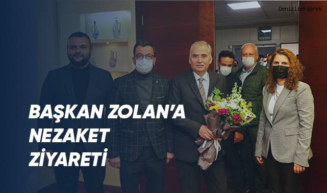 AK Parti Pamukkale Teşkilatı’ndan Başkan Zolan'a ziyaret