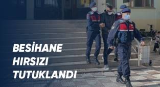 Besihane hırsızı tutuklandı