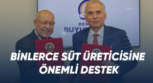 Binlerce süt üreticisine önemli destek