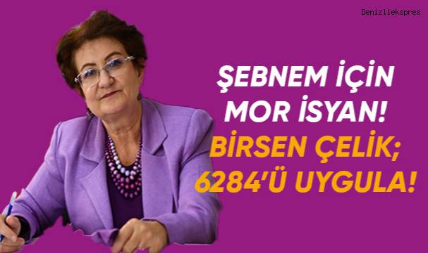 Birsen Çelik: 6284’ü uygula!