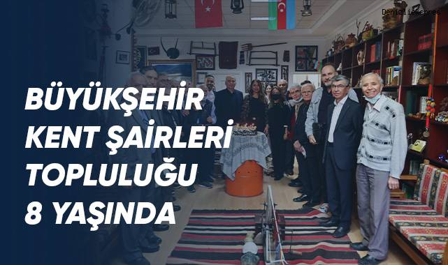 Büyükşehir Kent Şairleri Topluluğu 8 yaşında