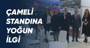 Çameli Belediyesi standına yoğun ilgi