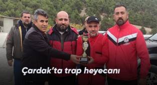 Çardak'ta trap heyecanı