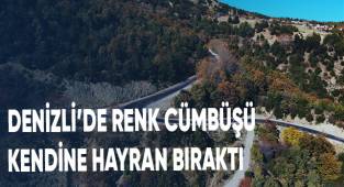 Denizli’de renk cümbüşü kendine hayran bıraktı