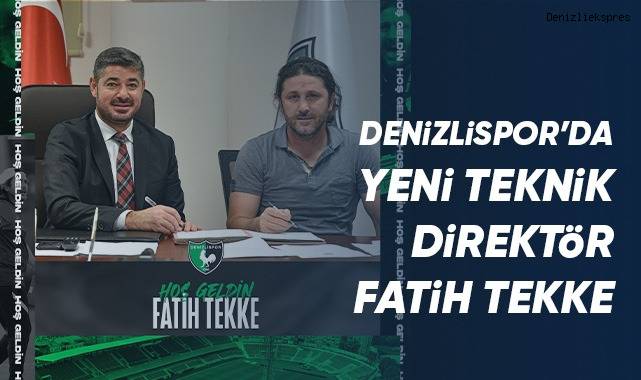 Denizlispor'da ikinci kez Fatih Tekke Dönemi