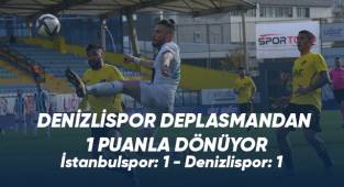 Denizlispor Deplasmandan 1 Puanla Dönüyor