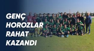 Denizlispor'un gençleri rahat kazandı