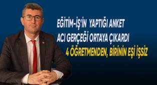 Eğitim-İş Sendikasının yaptığı anket acı gerçeği ortaya çıkardı