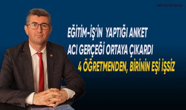 Eğitim-İş Sendikasının yaptığı anket acı gerçeği ortaya çıkardı