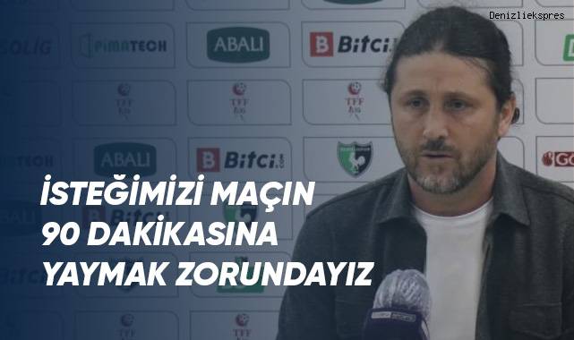 Fatih Tekke: “Galibiyet hepimizi çok mutlu etti”