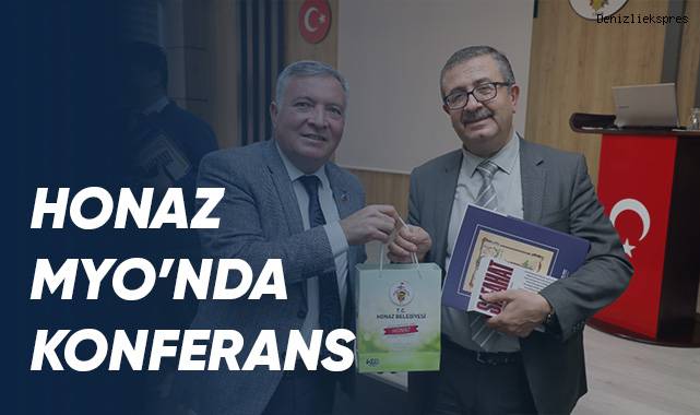Honaz MYO’da “Belgelerin Dilinden Mehmet Akif” Konulu Konferans Düzenlendi