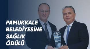 Karasinekle mücadeleye çevreci yaklaşan Pamukkale Belediyesine ödül geldi