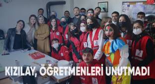Kızılay, Öğretmenleri Unutmadı
