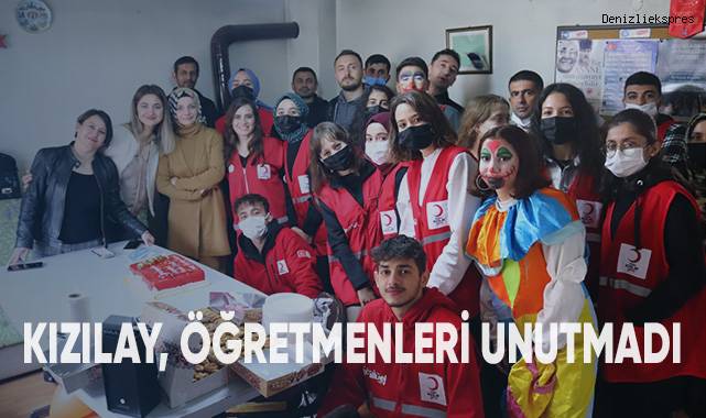 Kızılay, Öğretmenleri Unutmadı