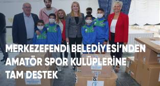 Merkezefendi Belediyesi’nden Amatör Spor Kulüplerine Tam Destek