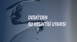 Muhtelif mahallelerde su kesintisi