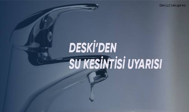 Muhtelif mahallelerde su kesintisi