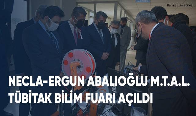 Necla-Ergun Abalıoğlu M.T.A.L.Tübitak Bilim Fuarı Açıldı