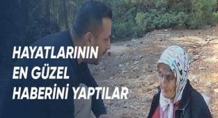 Ölüm haberi için anons çeken gazeteciler, bir anda doğrulan yaşlı kadının yaşadığını anlayınca büyük sevinç yaşadı