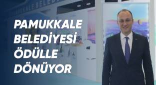 Pamukkale Belediyesi Cityexpo fuarından ödülle dönüyor