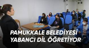Pamukkale Belediyesi Yabancı dil okutuyor