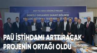 PAÜ, İstihdamı Arttıracak Projenin Ortağı Oldu