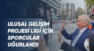 Ulusal Gelişim Projesi Ligi için sporcular uğurlandı