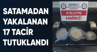 Uyuşturucuyu satamadan yakalanan 17 tacir tutuklandı