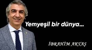 Yemyeşil bir dünya…