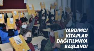 224 bin yardımcı kitap dağıtılma başlandı