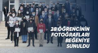 28 öğrencinin fotoğrafları beğeniye sunuldu