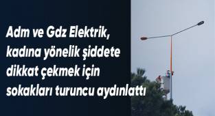 Adm ve Gdz Elektrik, kadına yönelik şiddete dikkat çekti