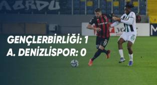 Başkent ekibi karşılaşmadan 1-0’lık üstünlükle ayrıldı.