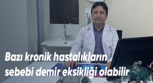 Bazı kronik hastalıkların sebebi demir eksikliği olabilir