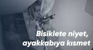 Bisiklete niyet, ayakkabıya kısmet
