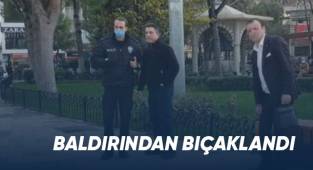 Borcunu vermeyince baldırından bıçakladı