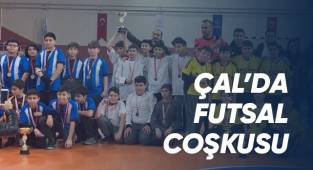 Çal’da futsal coşkusu