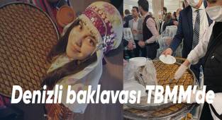 Denizli baklavası TBMM’de