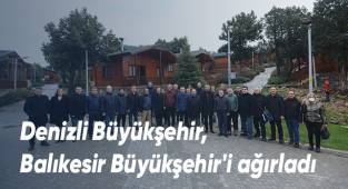 Denizli Büyükşehir, Balıkesir Büyükşehir'i ağırladı