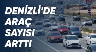 Denizli’de toplam araç sayısı 444 bin 957’e ulaştı