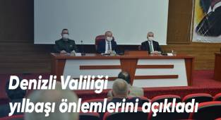 Denizli Valiliği yılbaşı önlemlerini açıkladı