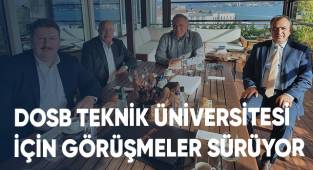 DOSB Teknik Üniversitesi için görüşmeler sürüyor