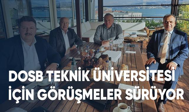DOSB Teknik Üniversitesi için görüşmeler sürüyor