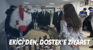 EKİCİ’DEN, DOSTEK’E ZİYARET