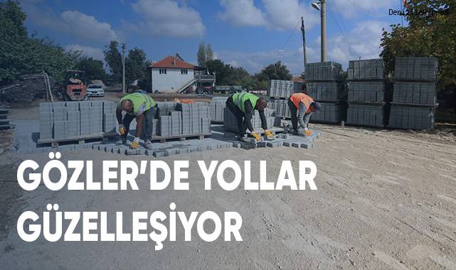 Gözler’de Yollar Güzelleşiyor