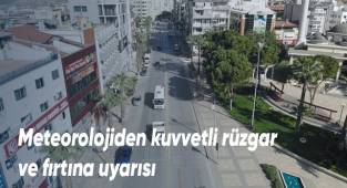 Meteorolojiden Denizli ve çevre illere kuvvetli rüzgar uyarısı